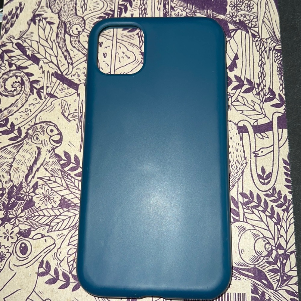 Teal iphone 11 phone case